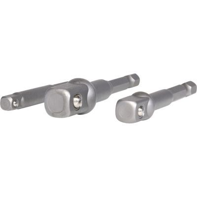 Ks Tools - súprava štvorhranných adaptérov, 1/4" 3ks