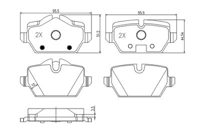 SET PLACUTE FRANA FRANA DISC BOGAP B8210212 5
