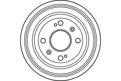 BREMSTROMMEL TRW DB4118 1