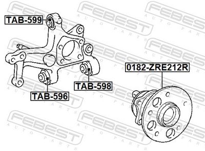 Wheel Hub 0182-ZRE212R