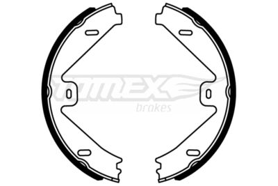 Комплект тормозных колодок TOMEX Brakes TX 22-16 для MERCEDES-BENZ GLK-CLASS