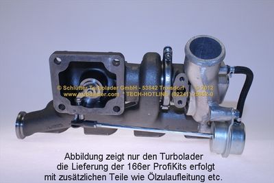 LADER AUFLADUNG SCHLÜTTER TURBOLADER 16600175EOL 1
