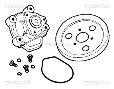 TRISCAN 8600 40801 Помпа (водяной насос)  для HONDA CIVIC (Хонда Цивик)