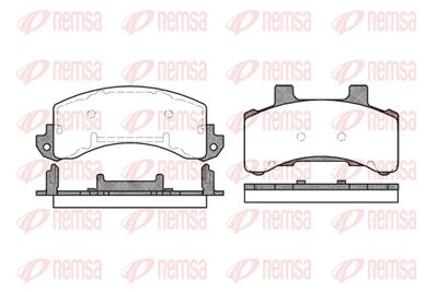 Комплект тормозных колодок, дисковый тормоз REMSA 0516.00 для BUICK CENTURY