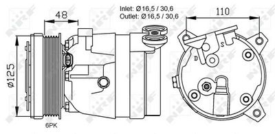 Compressor, air conditioning 32022