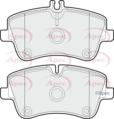 Brake Pad Set APEC PAD1166