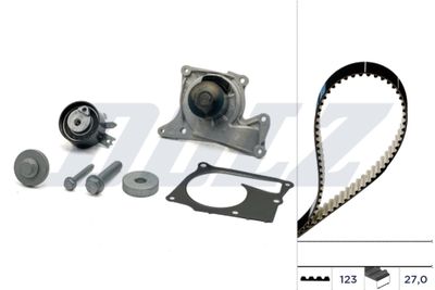Vodní pumpa + sada ozubeného řemene DOLZ KD103