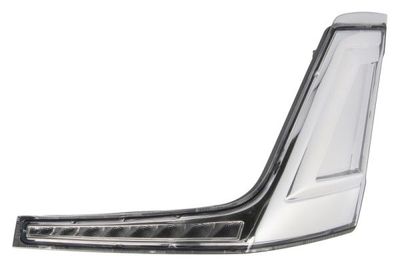 Knipperlicht voor Links (kleur van het glas: chroom, LED)