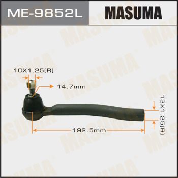 MASUMA ME-9852L Наконечник рулевой тяги  для NISSAN JUKE (Ниссан Жуkе)