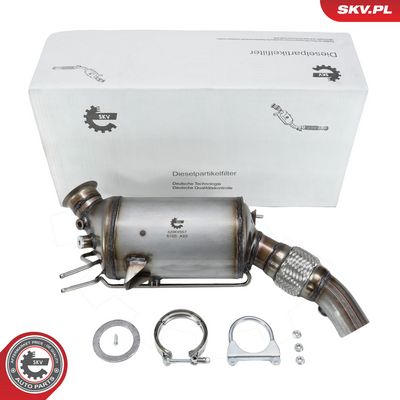 Filtr sazových částic, výfukový systém ESEN SKV 62SKV557