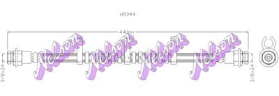Тормозной шланг KAWE H5944 для CHRYSLER VOYAGER