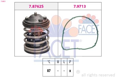 TERMOSTAT LICHID RACIRE FACET 78851