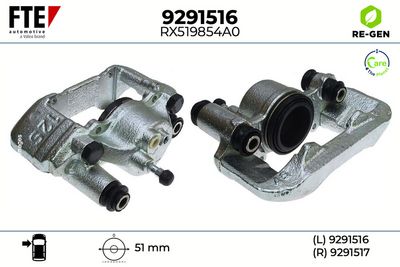 спирачен апарат FTE 9291516