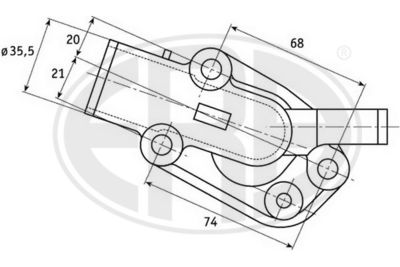 ERA 350330 Термостат  для FIAT UNO (Фиат Уно)