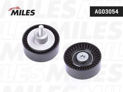 Паразитный / ведущий ролик, поликлиновой ремень MILES AG03054 для BMW Z3