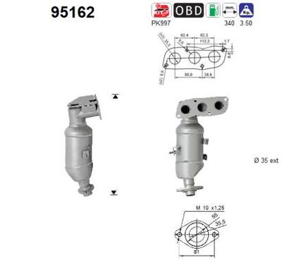 Katalizator AS 171400Q020