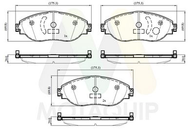 SET PLACUTE FRANA FRANA DISC