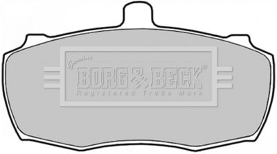 Комплект тормозных колодок, дисковый тормоз BORG & BECK BBP1519 для LTI TX