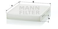 MANN-FILTER CU 2440 Фильтр салона  для VOLVO V50 (Вольво В50)