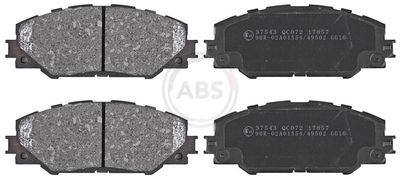 Brake Pad Set, disc brake 37543