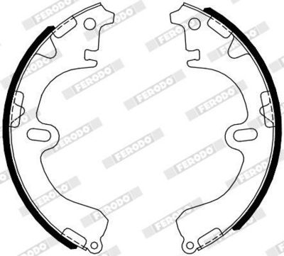 SET SABOTI FRANA FERODO FSB630 1