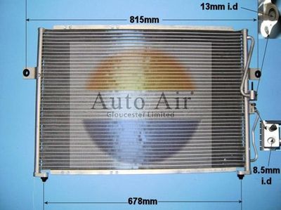 Condenser, air conditioning Auto Air Gloucester 16-1175