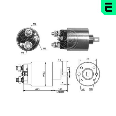 SOLENOID ELECTROMOTOR