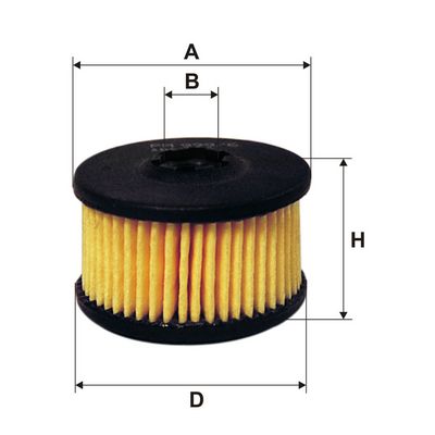 Wkład Filtra do instalacji gazowych do elektrozaworow Valtek stosowanych przez "EMMEGAS" "LPGAZ" "PRINS", obudowa plastikowa, wym (sred x wys): 31mm x 19,5mm