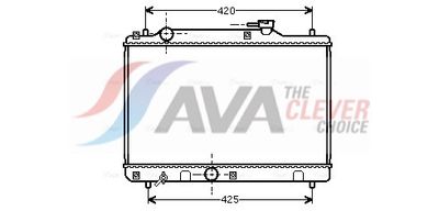 RADIATOR RACIRE MOTOR AVA Clever Choice SZ2034