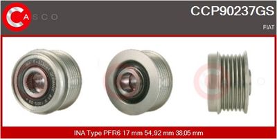 FULIE ALTERNATOR CASCO CCP90237GS