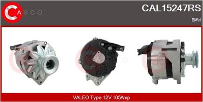 GENERATOR / ALTERNATOR CASCO CAL15247RS