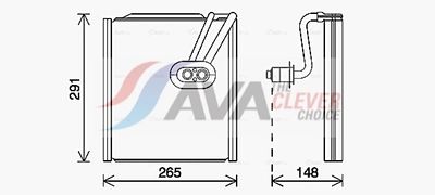 EVAPORATOR AER CONDITIONAT