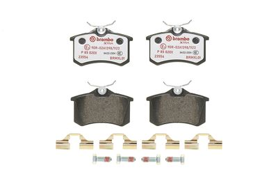 Brake Pad Set, disc brake P 85 020X