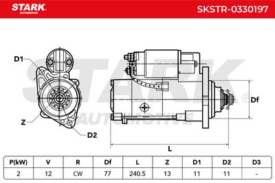 стартер STARK SKSTR-0330197