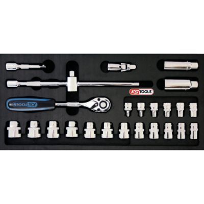 KS TOOLS Veržliarakčių rinkinys