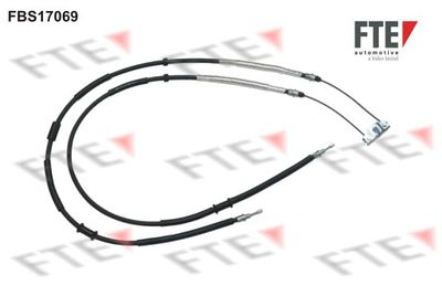 Тросик, cтояночный тормоз FTE 9250457 для OPEL CORSA