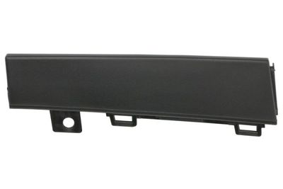 Bumperbekleding Achter Links (Bodem, zwart, GLI) past: VW JETTA V 06.21-
