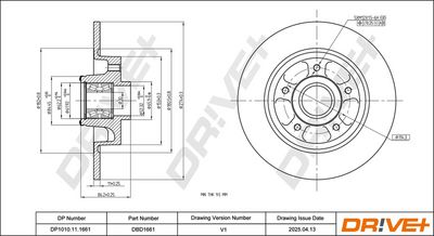 DISC FRANA DR!VE+ DP1010111661 2