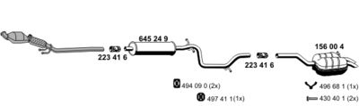 SISTEM DE ESAPAMENT ERNST 071388