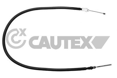 Тросик, cтояночный тормоз CAUTEX 760990 для LANCIA ZETA