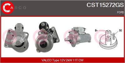 CASCO Startmotor / Starter Genuine (CST15272GS)