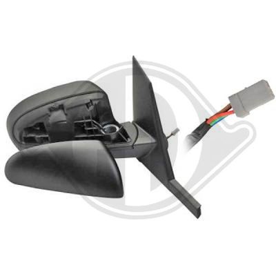 DIEDERICHS 5807424 Наружное зеркало  для MITSUBISHI COLT VI (Z3_A, Z2_A) 1.3 LPG