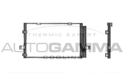 Конденсатор, кондиционер AUTOGAMMA 102765 для ROVER 75