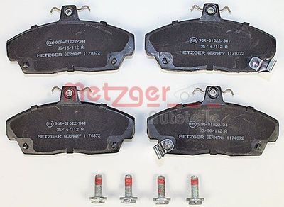 Brake Pad Set, disc brake 1170372