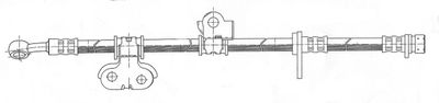 Тормозной шланг CEF 511451 для HONDA PRELUDE