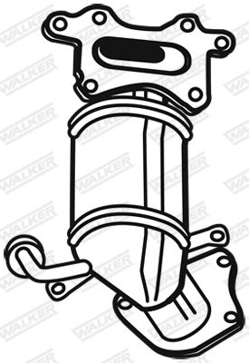 KATALYSATOR WALKER 28658 4