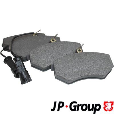 Комплект тормозных колодок, дисковый тормоз JP GROUP 1163602310 для CHERY EASTAR