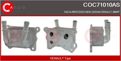 RADIATOR ULEI ULEI MOTOR CASCO COC71010AS