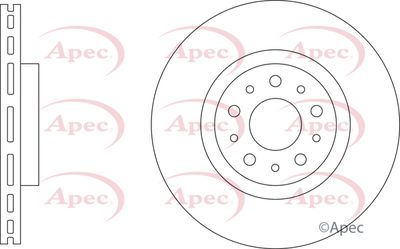 Brake Disc APEC DSK3388