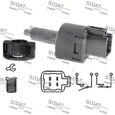 SIDAT 5.140115 Выключатель стоп-сигнала  для AUDI A3 (Ауди А3)